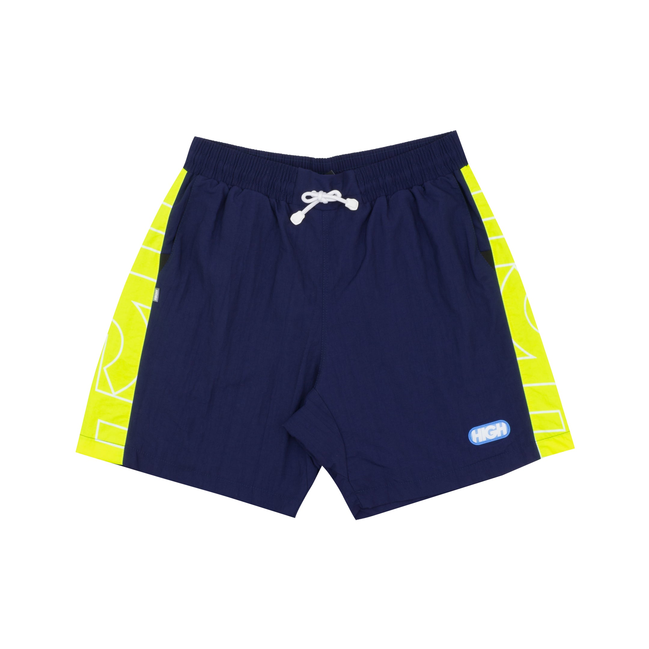 HIGH - Shorts Crop Navy/ Lime